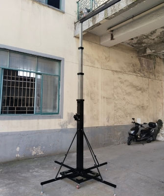 Sport Filming Survey Station 30ft 50 Foot 40 Ft Telescoping Antenna Mast Aluminum Pole Winch Up