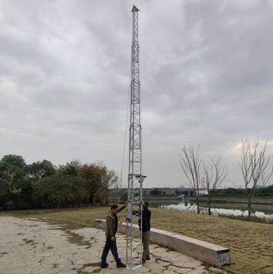 Portable Static Lattice Telescopic Heavy Light Tower 20m