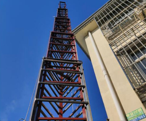 Retractable Tower 30m 100ft Cell Tower Portable