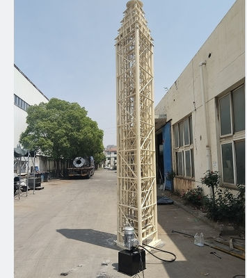 Telescopic Tower Height RAPID DEPLOYMENT Trailer Tower With Shelter Cell On Wheels COW