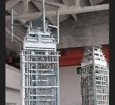 20m Retractable hand crank Tower Cell On Wheels Tower Portable Cell Station Telecom Tower