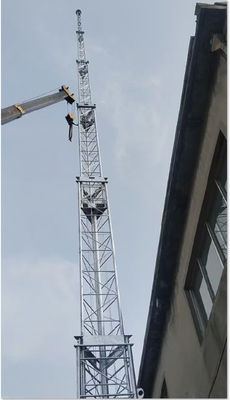 30m telescopic tower portable cell tower 100ft steel tower mobile tower