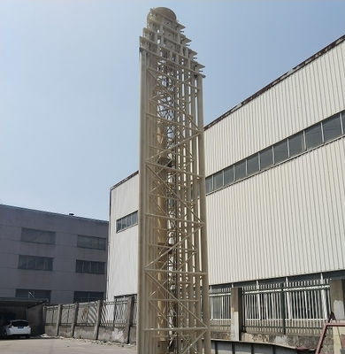 30m 100ft Portable Static Lattice Telescopic Tower Customizable Height High Payload