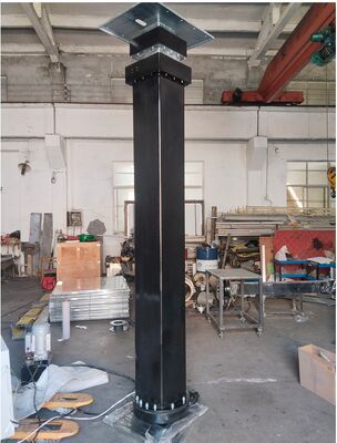 20ft hydraulischer Teleskopmast LED-Bildschirmmast 6m max. Last 1000kg